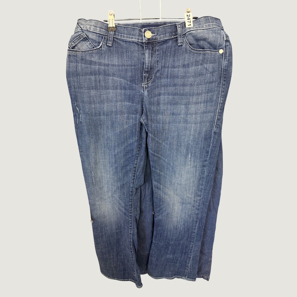 Rock & Republic Kasandra Jeans Womens 14M Blue Bootcut Denim Stretch R010354